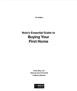 Nolo's Essential Guide to Buying Your First Home