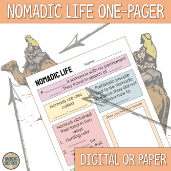 Preview of Nomadic Life One-Pager