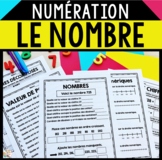 French Numbers - Math Worksheets - Nombres - Sens du nombr
