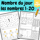 Nombre du jour - les nombres 1-20