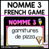 Nomme 3 | French Oral Communication Activity