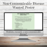 Non-Communicable Disease Wanted Poster Project | Disease |