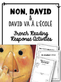 Non David French Reading Response Activities by Kickstart 