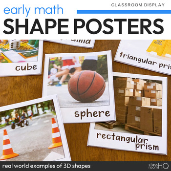 Preview of Non Fiction 3D Shape Posters with Real Life Photos
