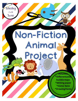 Preview of Non-Fiction Animal Writing Project