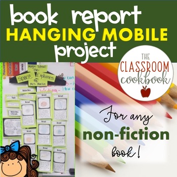 Preview of Mobile Book Report Project- Non-Fiction Several Genres/Skills to Choose!