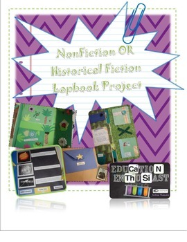Preview of Non-Fiction & Historical Fiction LapBook Project
