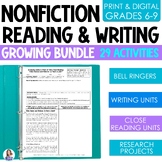 NonFiction Texts & Reading Comprehension Bundle - Argument