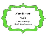 Non-Fiction Enrichment/Choice (Cafe) Menu