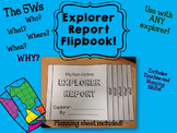Non Fiction Explorer Report Flipbook {Writing Rubric Included!}