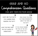 Non-Fiction Grab and Go Comprehension Questions