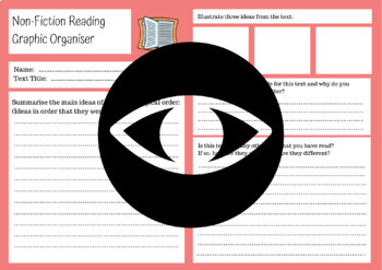 Preview of Non-Fiction Graphic Organisers