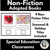 Non-Fiction Interactive Adapted Books for Special Educatio