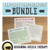 Non-Fiction Language Comprehension Bundle for Speech and L