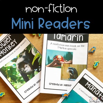 Preview of Nonfiction Mini Readers- Unusual Animals