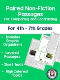 Non-Fiction Paired Passages for Comparing and Contrasting 