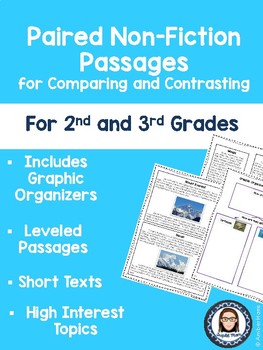 Preview of Non-Fiction Paired Passages for Comparing and Contrasting for 2nd-3rd Grade