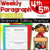 Editing & Proofreading Worksheets | Grammar Editing Worksh