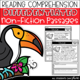 Non-Fiction Passages - Differentiated reading comprehensio