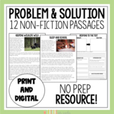 Nonfiction Problem & Solution Passages | Reading Comprehen