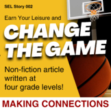 Non Fiction Reading: Change The Game and Earn Your Leisure