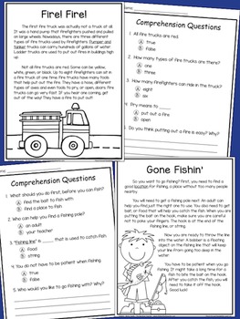 Non-Fiction Reading Comprehension Passages FOR BOYS - Grade 3 | TpT