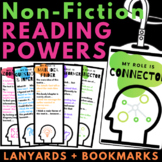 Non Fiction Reading Powers | Bookmarks & Lanyards | Adrienne Gear