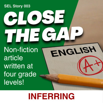 Preview of Non Fiction Reading: This App Can Help Close The Gap! (SEL Story 003) HDC