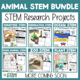 NonFiction Research & STEM Animal/Engineering Bundle | K-2