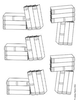 How to Draw a Stack of Books Step by Step 