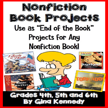 Preview of Nonfiction Book Projects, "End of the Book Projects for Any Nonfiction Book!"