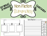 Non-Fiction Summary Graphic Organizer & Checklist (NOW DIGITAL)