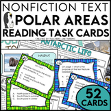 Polar Regions Nonfiction Reading Task Cards