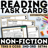 Non-Fiction Task Cards | Reading Comprehension | Different
