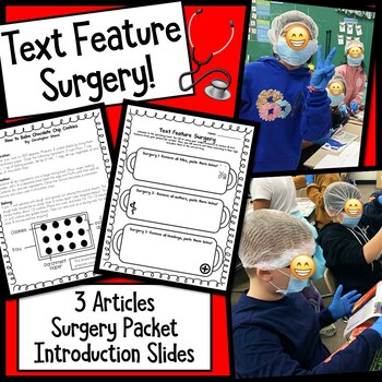 Preview of Non-Fiction Text Feature Surgery