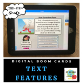 Non-Fiction Text Features-Boom Cards-Distance Learning