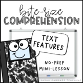 Non-Fiction Text Features | Comprehension Lesson | PowerPoint & Google Slides