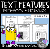 Non-Fiction Text Features Mini Book and Graphic Organizers!