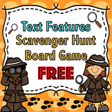 Non-Fiction Text Features Scavenger Hunt Game FREE