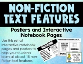 Non-Fiction Text Features - Set of 15 - Posters and Intera