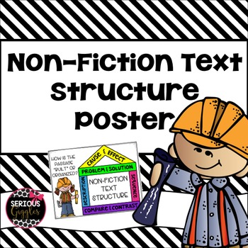 Preview of Non-Fiction Text Structure Poster