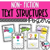 Non-Fiction Text Structures Poster Set