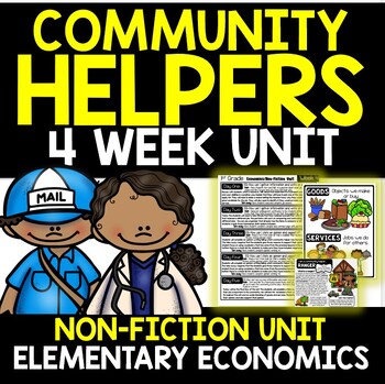 Preview of Non-Fiction Unit- Community Helpers and Economics