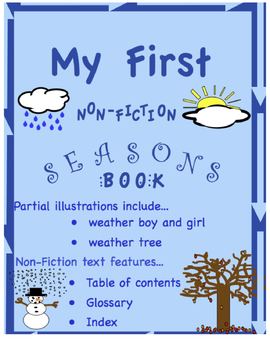 Preview of Non Fiction Writing for beginners with Four Seasons web starter