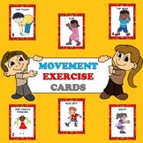 Non-Locomotor Movement / Exercise Cards and Lesson Plans