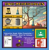 Non-Renewable Energy Sources: Interactive Google Slides + 