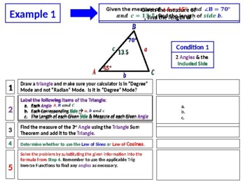 Non-right Triangles: Law of Cosines
