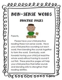 Non-Sense Words Practice