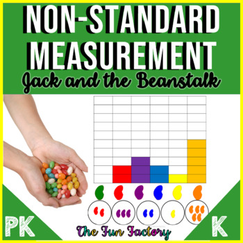 Preview of Non Standard Measurement Activities - Jack and the Beanstalk Math Centers
