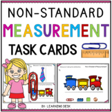 Non Standard Measurement First Second Grade Task Cards Cen